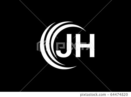 Initial Monogram Letter J H Logo Design Vector Template. JH Letter Logo Design Initial Monogram Letter J H Logo Design Vector Template. JH Letter Logo Design 64474820