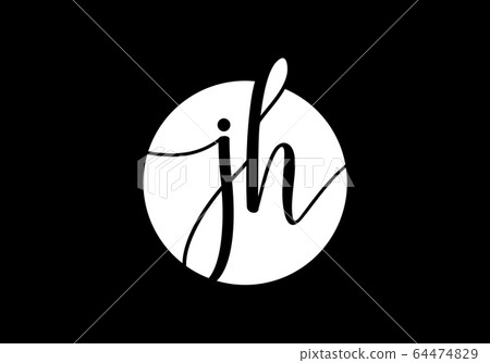 Initial Monogram Letter J H Logo Design Vector Template. JH Letter Logo Design Initial Monogram Letter J H Logo Design Vector Template. JH Letter Logo Design 64474829