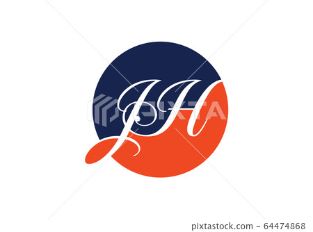 Initial Monogram Letter J H Logo Design Vector Template. JH Letter Logo Design Initial Monogram Letter J H Logo Design Vector Template. JH Letter Logo Design 64474868