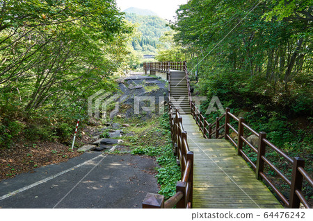 岩手縣一關市342國道岩手縣宮城縣內陸地震遺跡 64476242