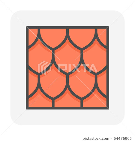 roofing material icon - Stock Illustration [64476905] - PIXTA