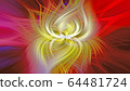 Red and gold background 64481724