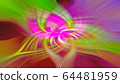 Beautiful Sweet colors, green and pink 64481959