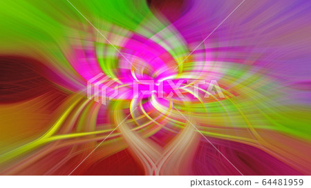 Beautiful Sweet colors, green and pink 64481959