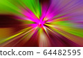 Beautiful sweet colors, diffusing green and pink. 64482595