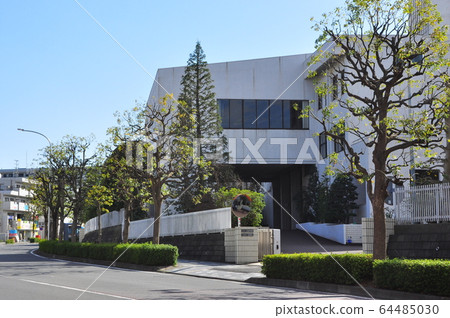 橫濱女子短期大學前的海濱長廊 橫濱女子短期大學前的海濱長廊 64485030