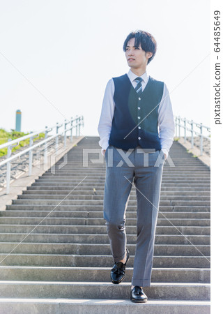 Suit young men portrait Suit young men portrait 64485649