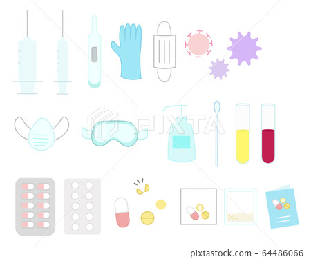 Antivirus illustration set Antivirus illustration set 64486066
