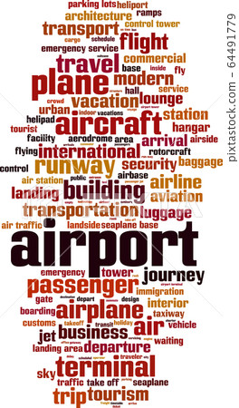 Airport word cloud Airport word cloud 64491779