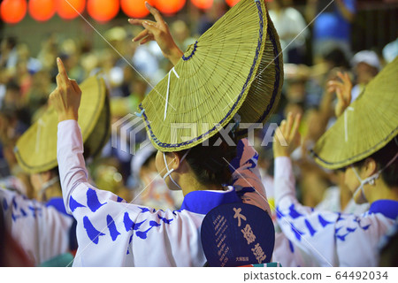Authentic Tokushima Awa Odori 64492034