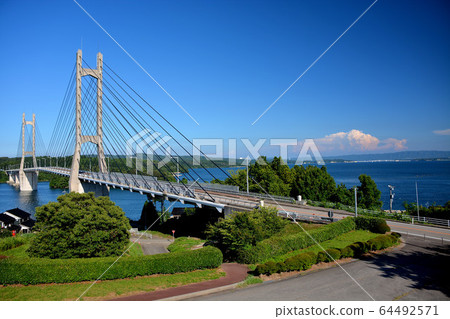 A landmark of Noto Island, a twin bridge with a refreshing cross, Nanao, Noto, Ishikawa (8) 64492571