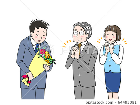 Personnel change bouquet 64493081