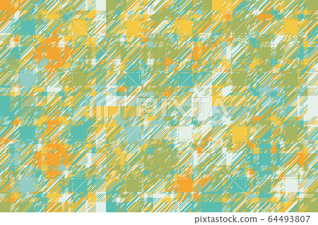 Modern glitch background. Color geometric abstract 64493807