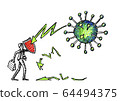 Drawn Manager Fending Off Coronavirus Attack 64494375