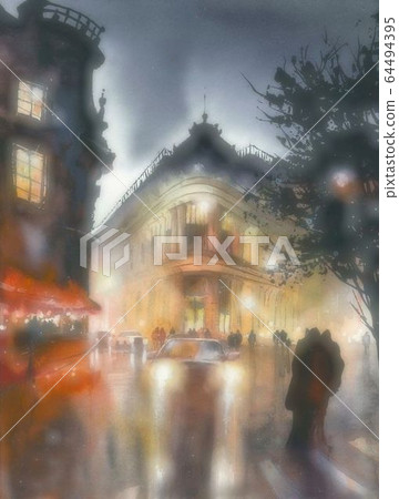 Night in Paris 64494395