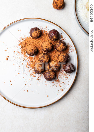 Raw Vegan Truffles or Energy Balls 64495540