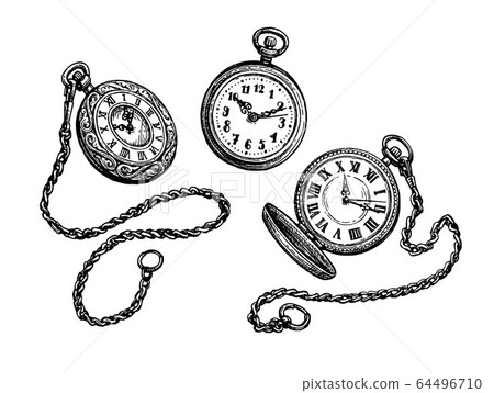 Pocket watch set. 64496710