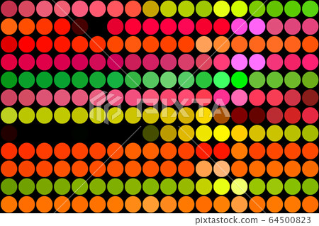 fluorescent dots fluorescent dots 64500823