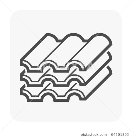 roofing material icon - Stock Illustration [64501803] - PIXTA