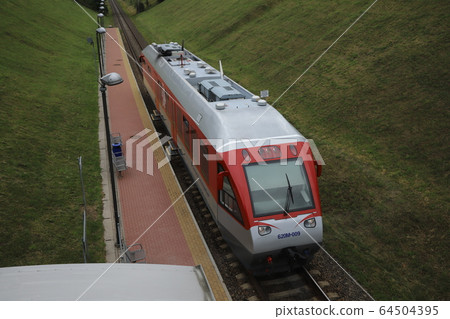 Railway / Vilnius Lithuania Railway / Vilnius Lithuania 64504395