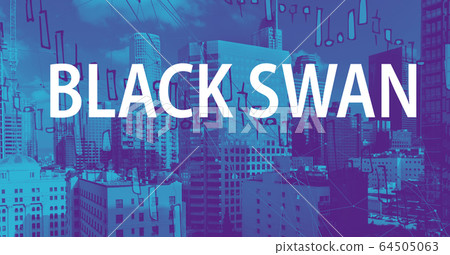 Black Swan theme with downtown LA skycapers Black Swan theme with downtown LA skycapers 64505063