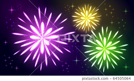 Vector Realistic Background With Colorful Vector Realistic Background With Colorful 64505064