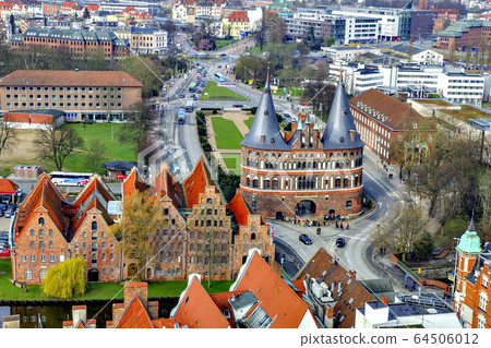 Holsten Gate in Lubeck, Germany Holsten Gate in Lubeck, Germany 64506012