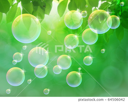 Fresh green (background material) - Stock Illustration [64506042] - PIXTA