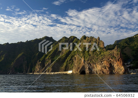 韓國的火山島Ulleungdo景觀 64506932