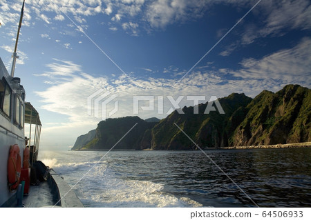 韓國的火山島Ulleungdo景觀 64506933