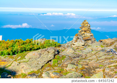 登山風景科隆北岳[山梨縣] 64507242