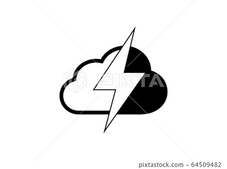 Creative cloud logo for your corporate designs. Modern isolated vector icon. Creative cloud logo for your corporate designs. Modern isolated vector icon. 64509482