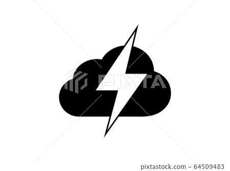 Creative cloud logo for your corporate designs. Modern isolated vector icon. Creative cloud logo for your corporate designs. Modern isolated vector icon. 64509483