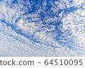 Cloudscape with altocumulus clouds, Altocumulus 64510095