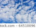 Cloudscape with altocumulus clouds, Altocumulus 64510096
