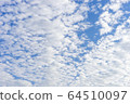 Cloudscape with altocumulus clouds, Altocumulus 64510097