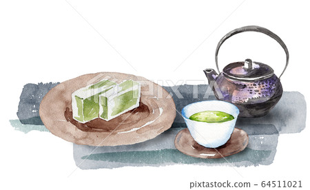 日本茶和洋甘菊 64511021