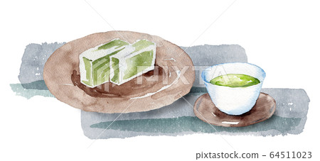 日本茶和洋甘菊 64511023