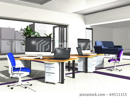 Image of remote work, SOHO, telework, freelance, home office, etc. Image of remote work, SOHO, telework, freelance, home office, etc. 64511315