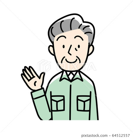 Work clothes, male manager, cleaning staff, etc. 64512557