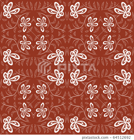 Abstract seamless colorful pattern exotic shapes 64512692