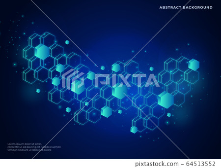 Big data abstract background 64513552