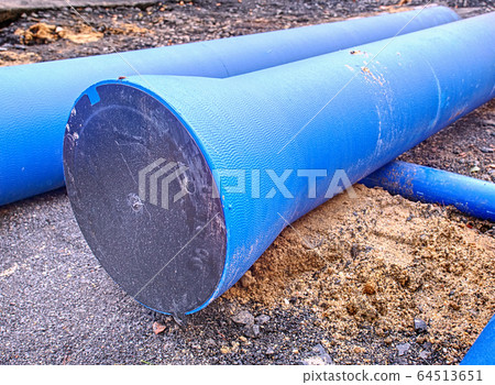Big size plastic HDPE pipe for water supply. 64513651