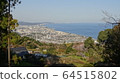 Daytime in the city of Odawara seen from the castle overnight 64515802