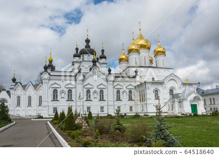 Panorama white Epiphany monastery of St. Anastasia 64518640