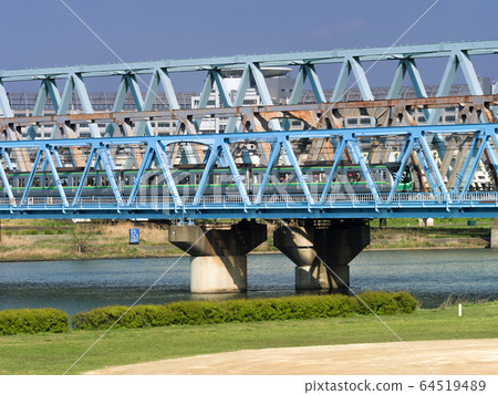 東京都足立區荒川大橋 64519489
