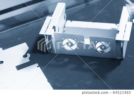 The power supply box  form sheet metal plate. 64521483