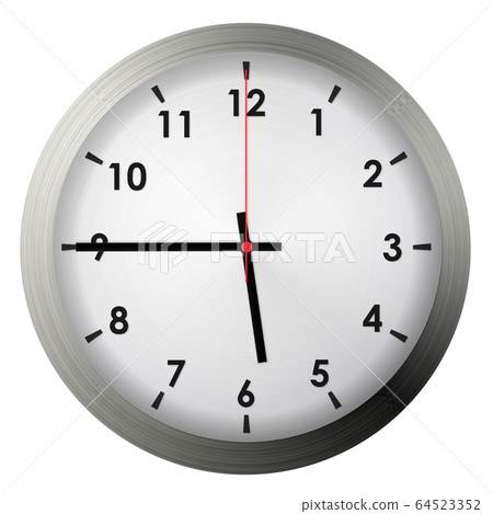 Analog metal wall clock Analog metal wall clock 64523352