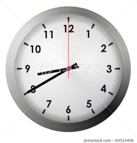 Analog metal wall clock Analog metal wall clock 64523406