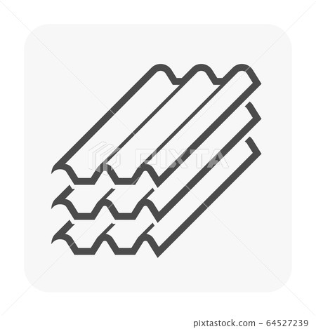 roofing material icon 64527239